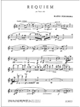 Requiem - Kazuo Fukushima - Partition - Flûte traversière